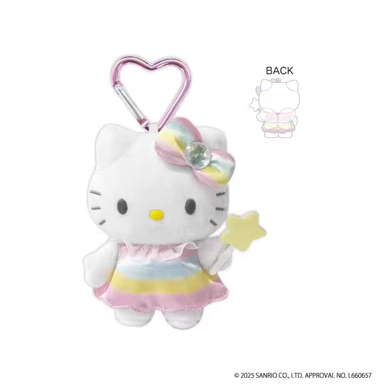 【pre-order】日本 SANRIO 三丽鸥 NIC 美人鱼/小精灵 爱心扣挂件（日本七月份发售）