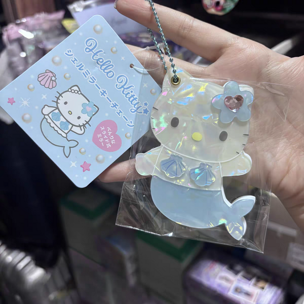 【pre-order】日本 SANRIO 三丽鸥 NIC 美人鱼&Kitty镜子挂件（日本七月份发售）
