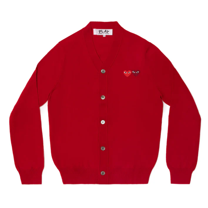 COMME des GARÇONS 川久保玲  开衫  【新年红 双心】