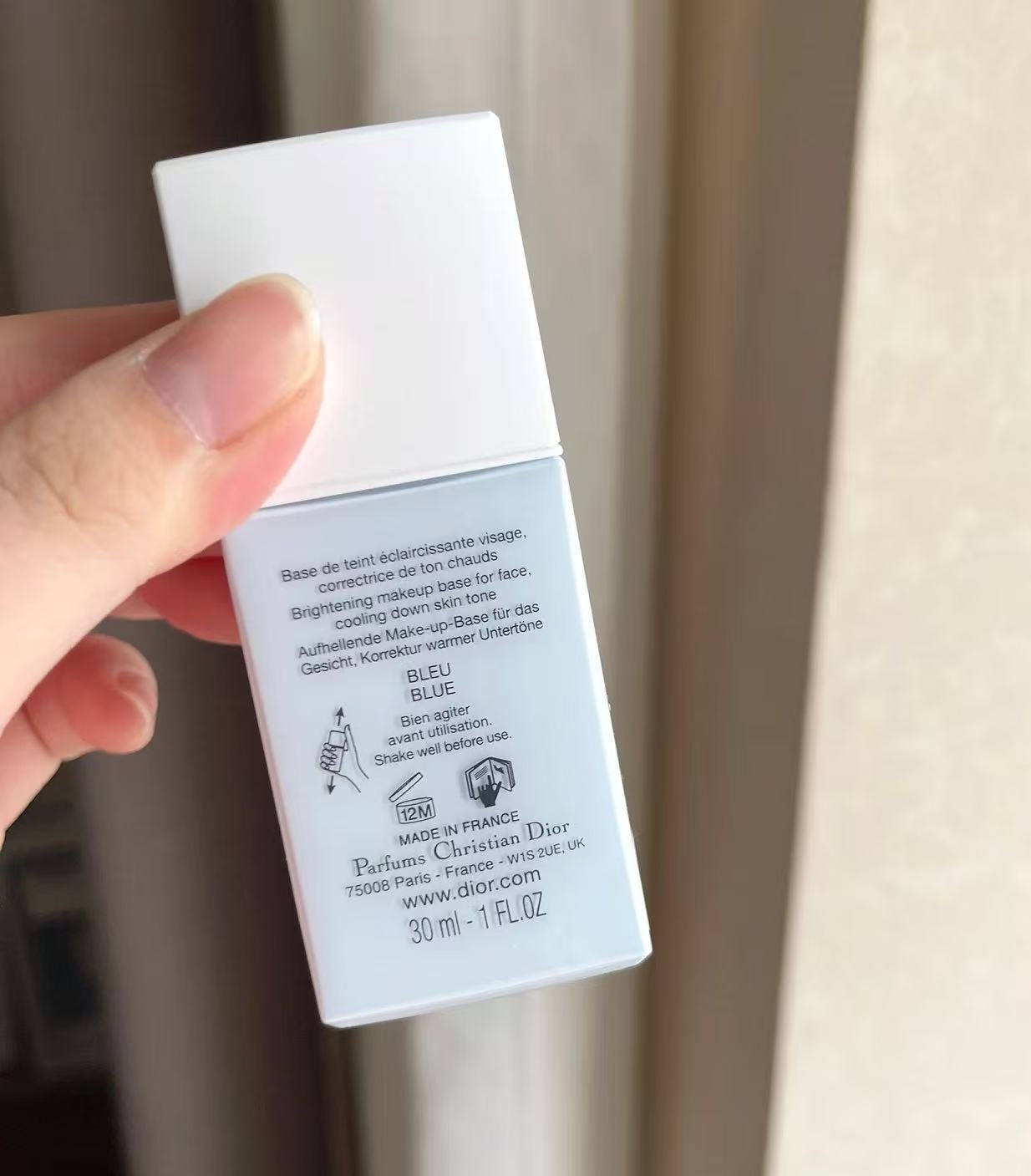 Dior 迪奥雪精灵隔离妆前乳 新版 蓝色SPF50 PA+++