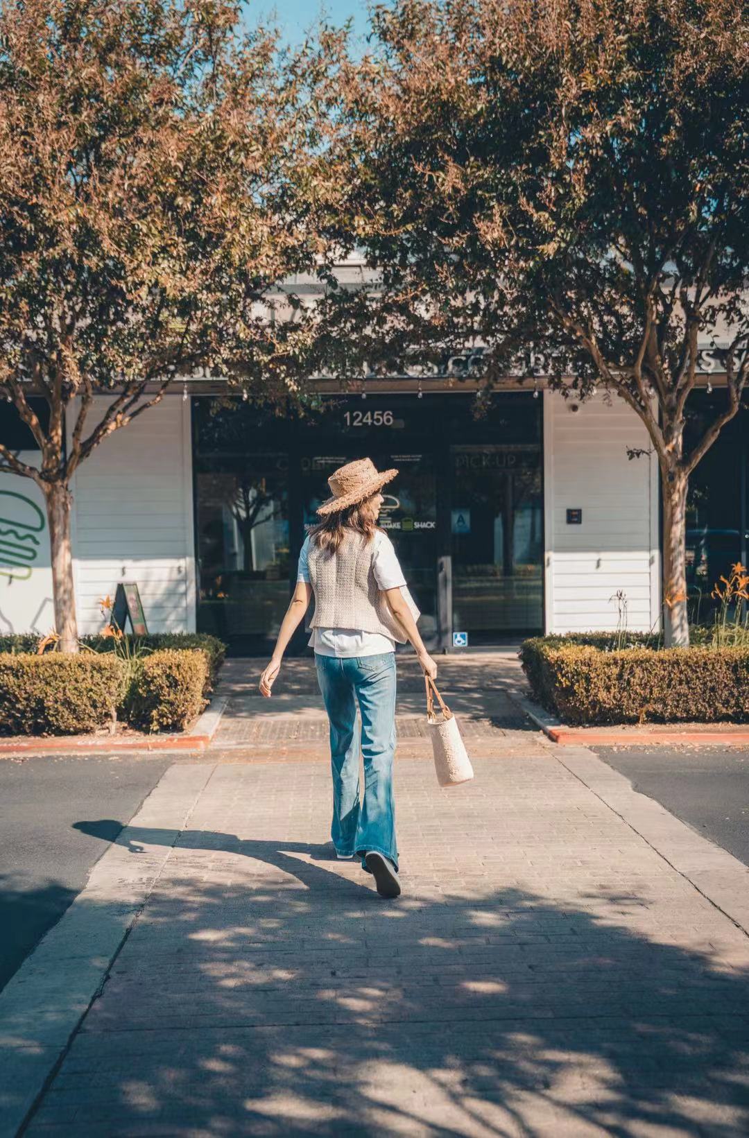 日本CA4LA  春夏氛围感 拉菲草镂空编织草帽 均码 natural