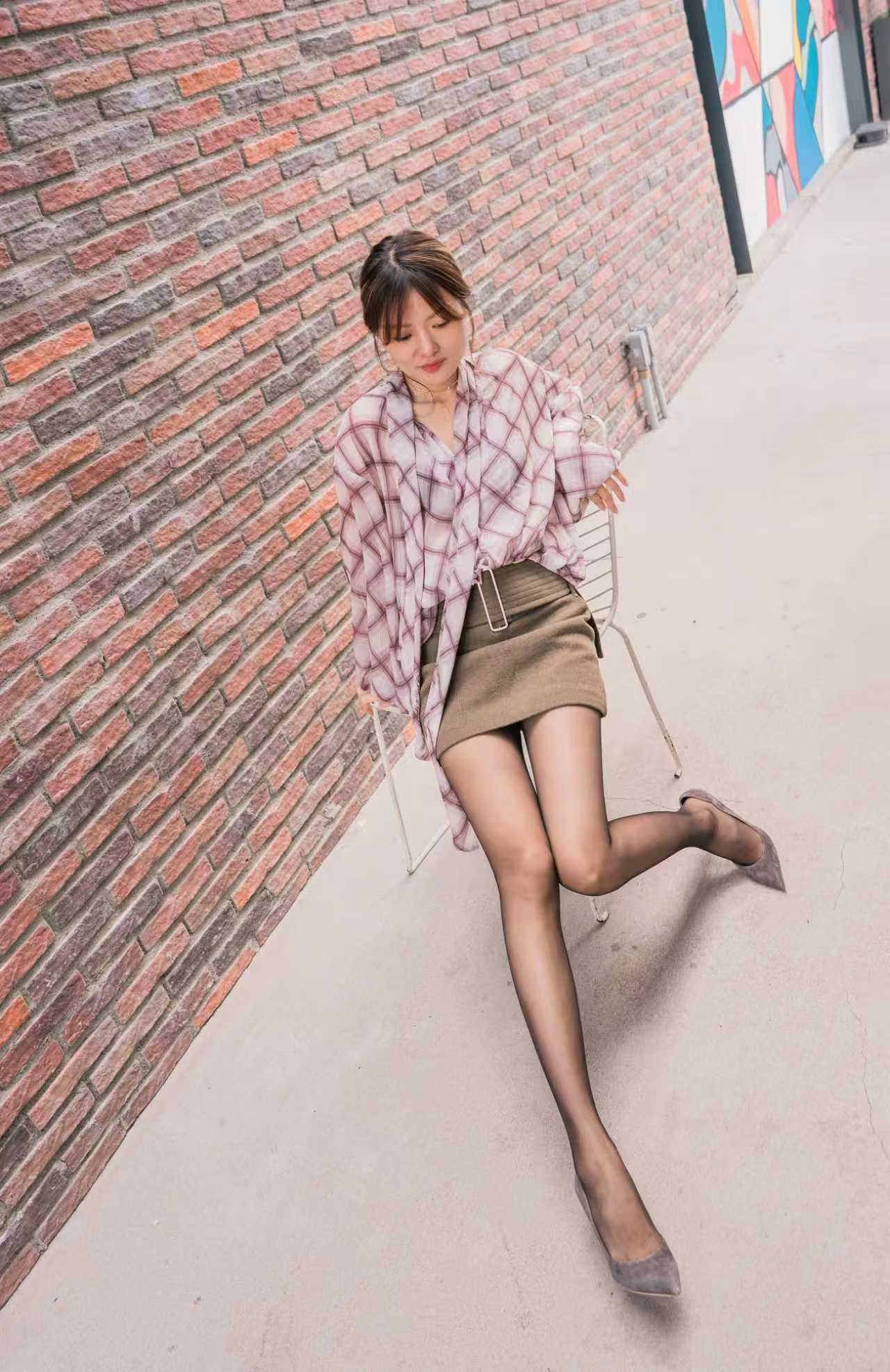 【Riko's collection】宽松飘带微透长袖衬衫均码