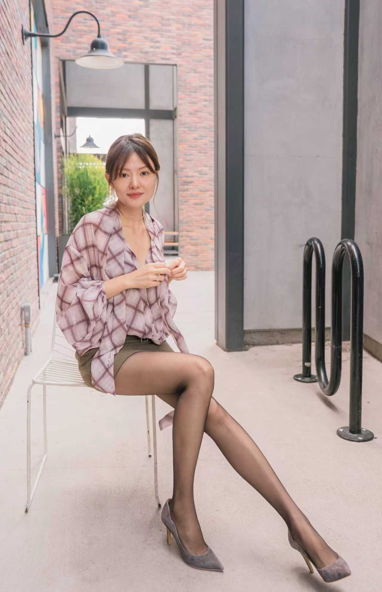 【Riko's collection】宽松飘带微透长袖衬衫均码