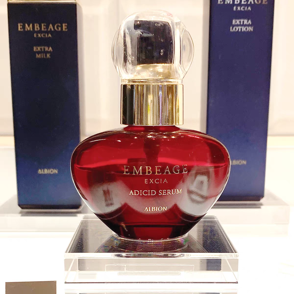 日本ALBION澳尔滨 雅思EXCIAE MBEAGE三周期植物酸精华美容液40ml