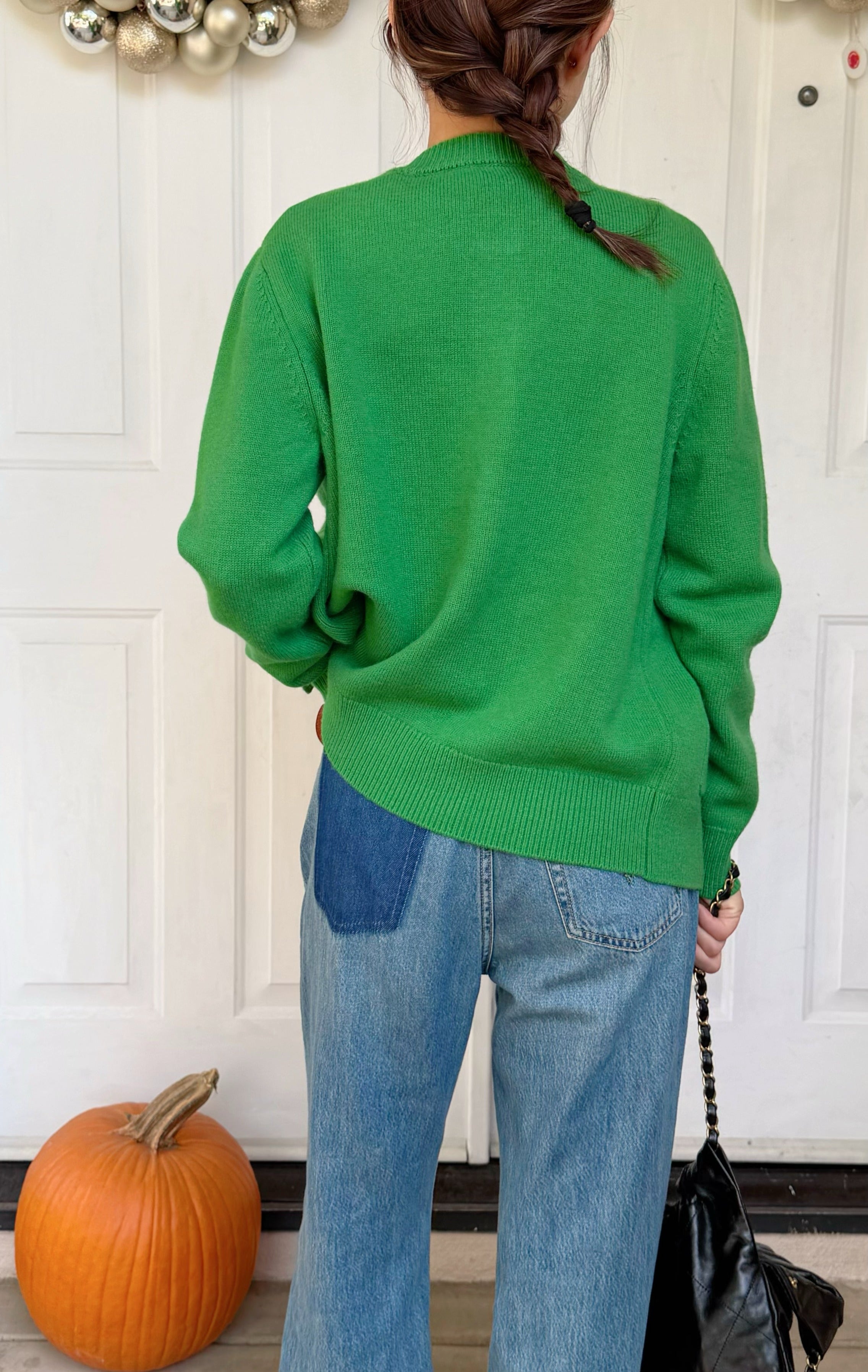 【Riko's collection】100%羊毛 小香风 小清新 针织开衫