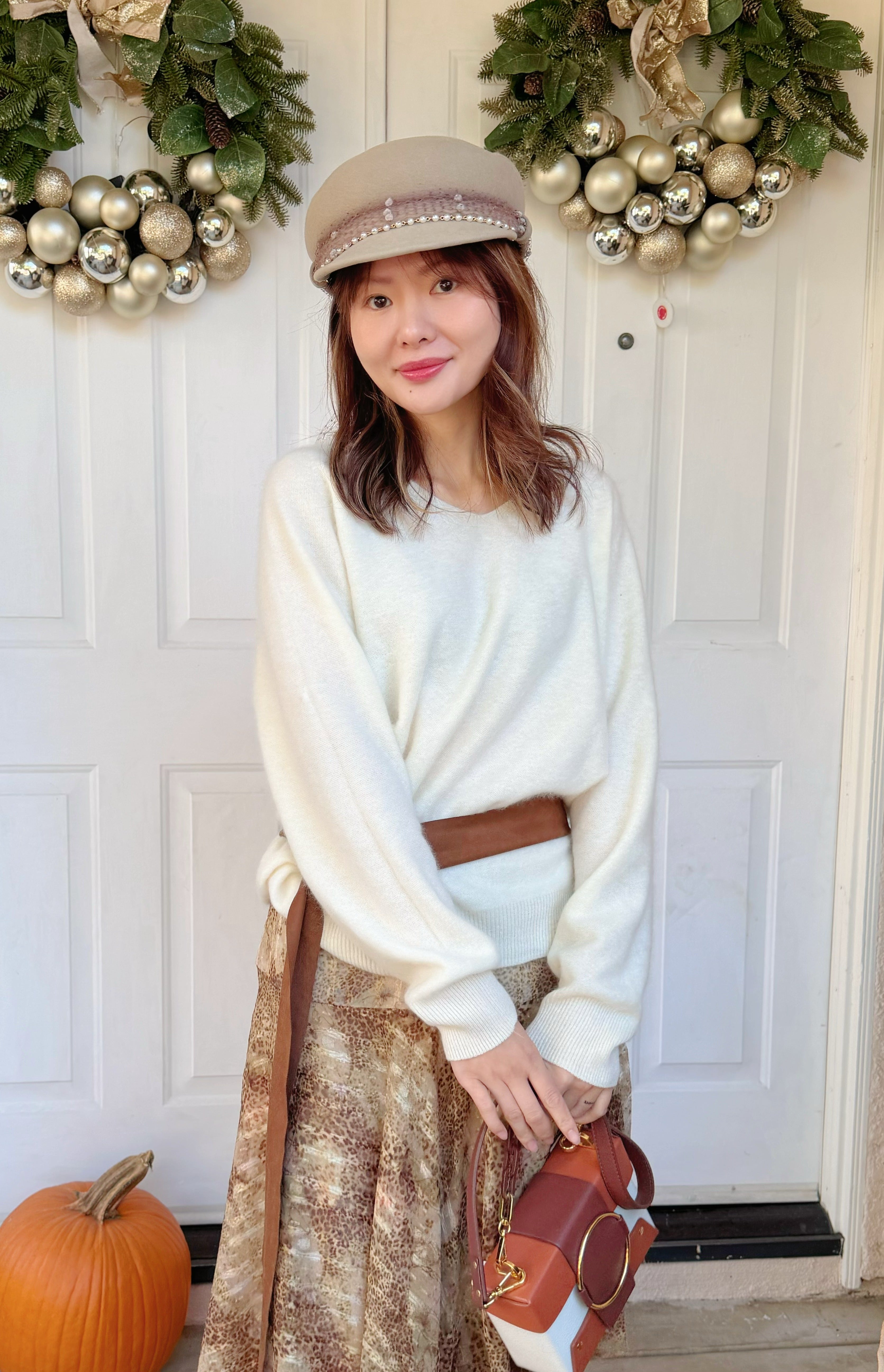 【Riko's collection】超软糯贴身舒适羊毛羊绒V领毛衣多色可选 均码（120斤以内）