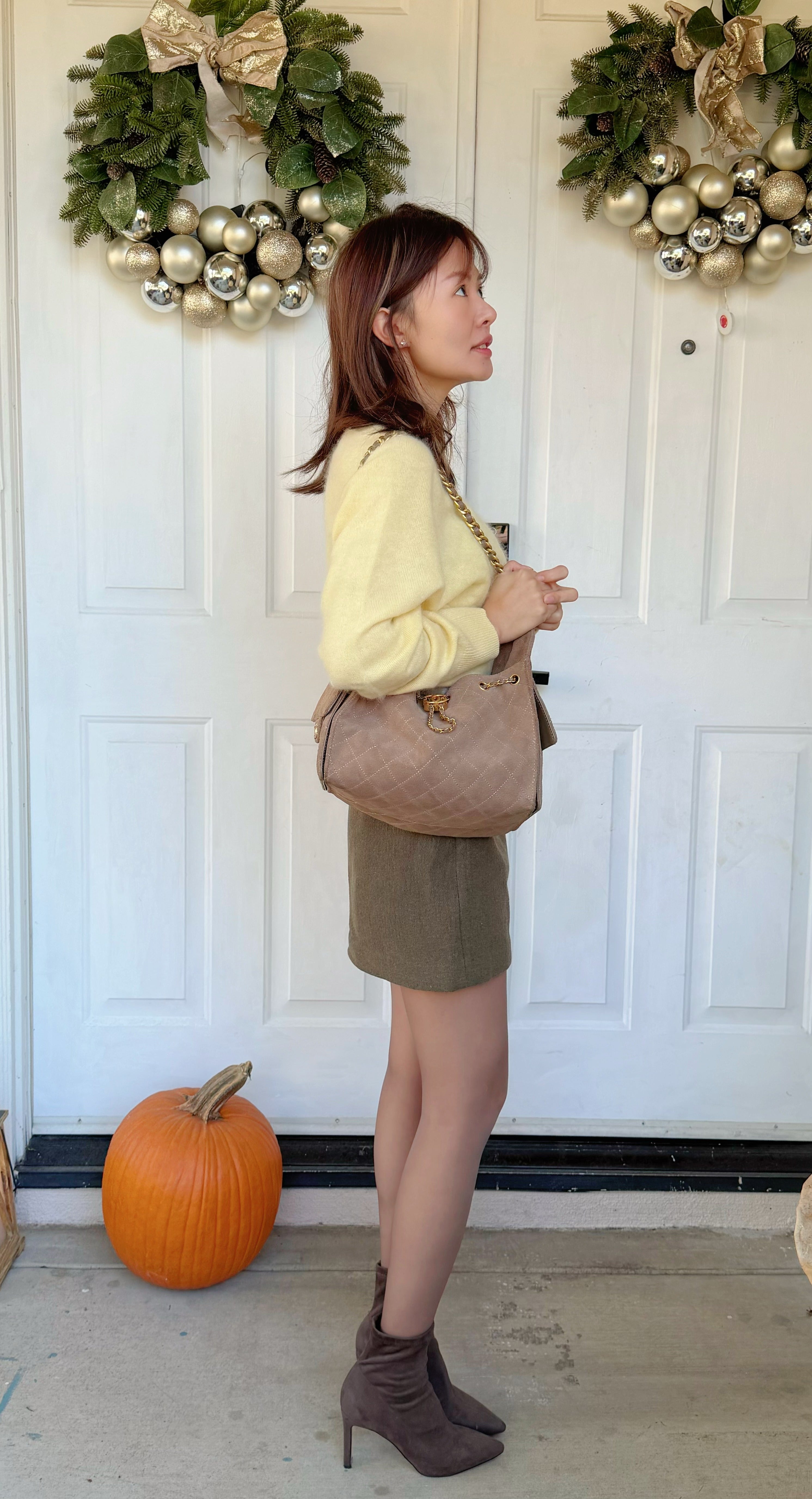 【Riko's collection】超软糯贴身舒适羊毛羊绒V领毛衣多色可选 均码（120斤以内）