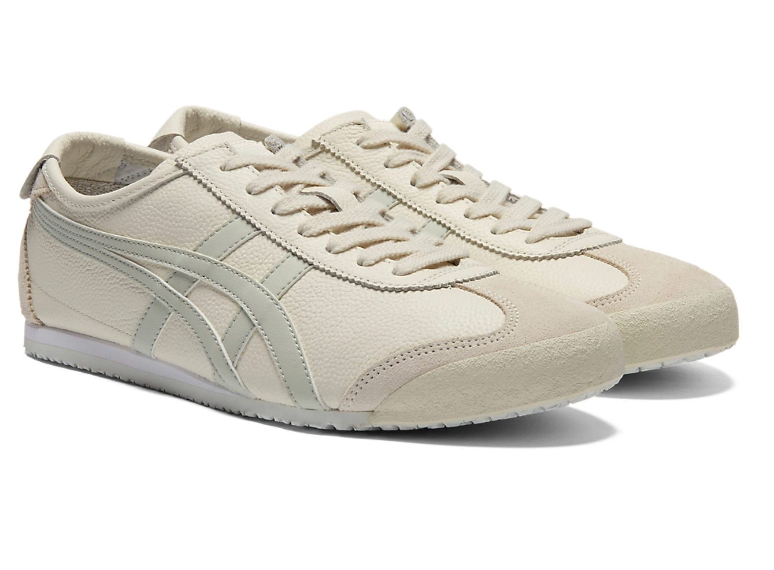 Onitsuka Tiger Mexico 66 Cream&Mint 鬼冢虎 墨西哥66德训鞋 奶油+薄荷绿