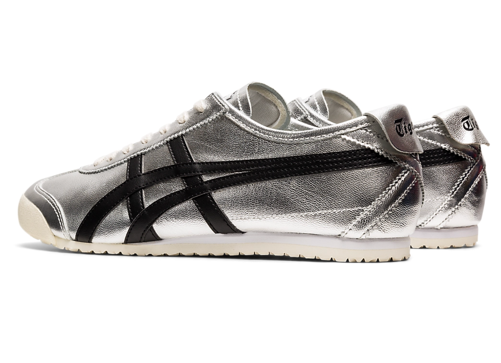 Onitsuka Tiger Mexico 66 Silver&Black 鬼冢虎 墨西哥66德训鞋 银色&黑色