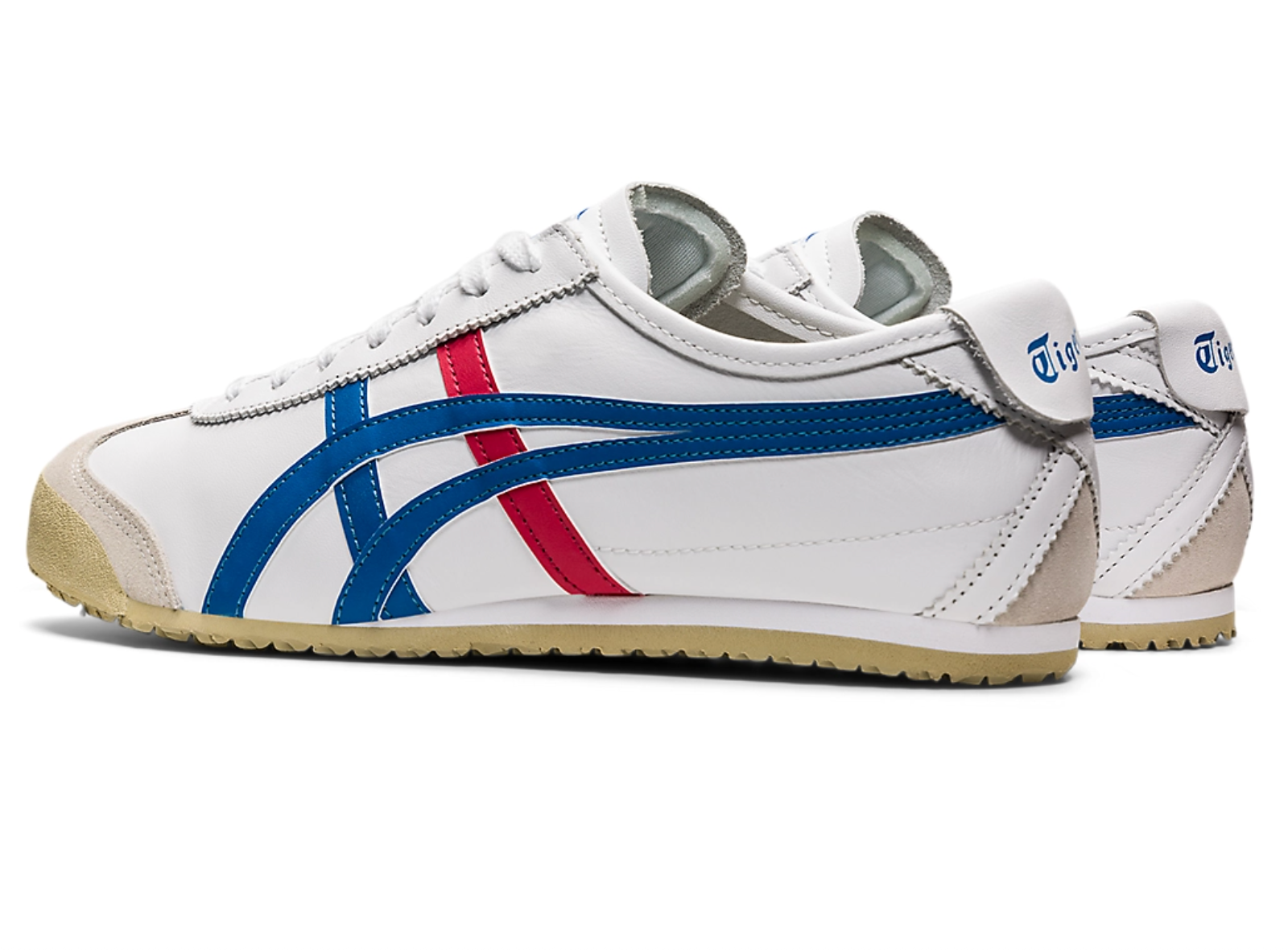 Onitsuka Tiger Mexico 66 White&Blue&Red 鬼冢虎 墨西哥66德训鞋 白色&蓝色&红色