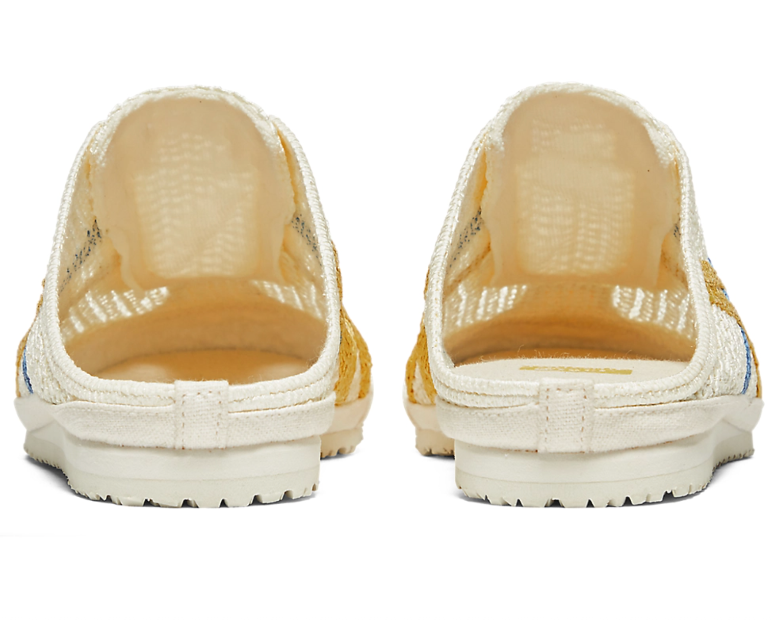 Onitsuka Tiger Mexico 66 Sabot White&Yellow&Blue 鬼冢虎 墨西哥66网眼拖鞋 白&黄&蓝