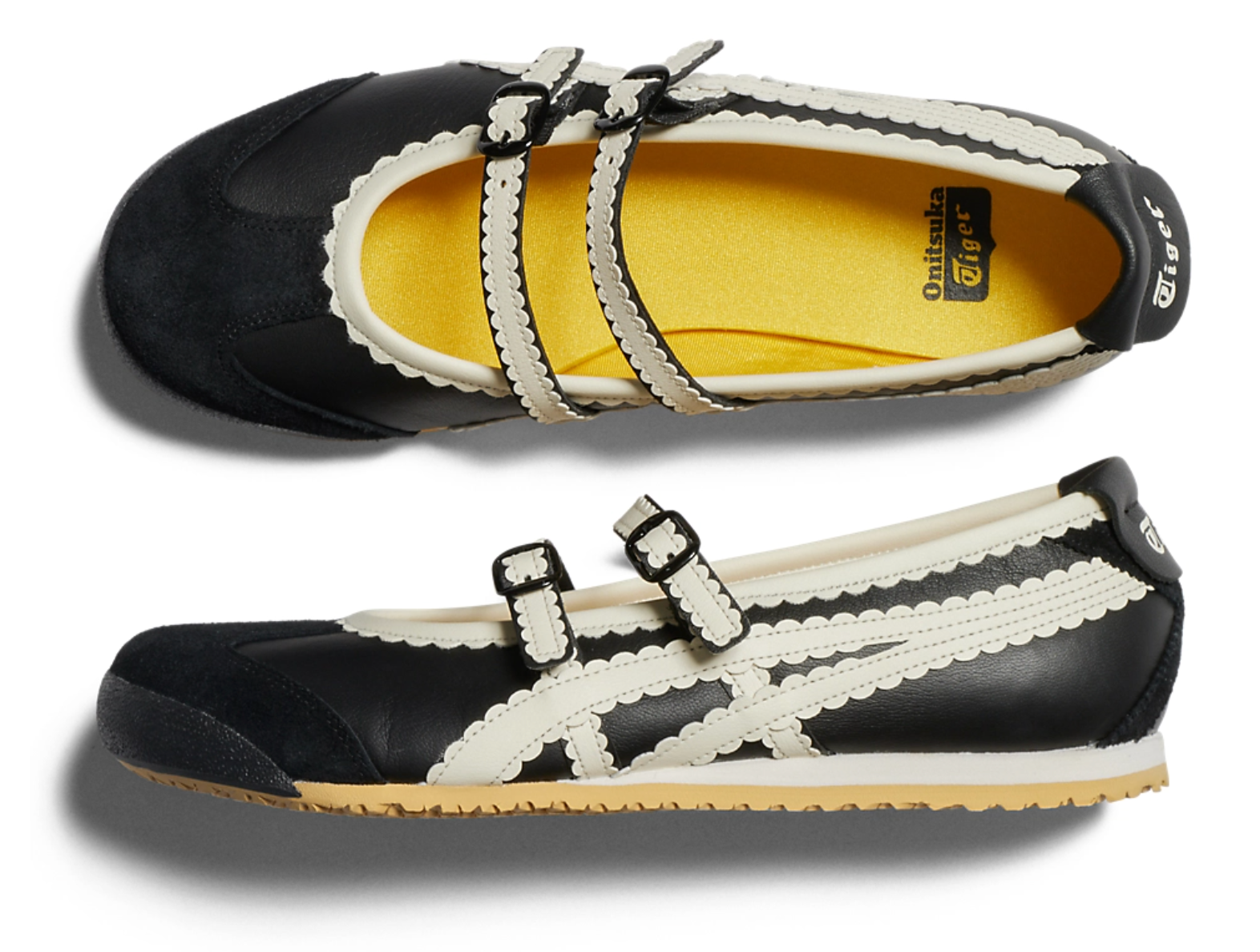 Onitsuka Tiger Mexico 66 TGRS 鬼冢虎 黑白拼接芭蕾舞鞋