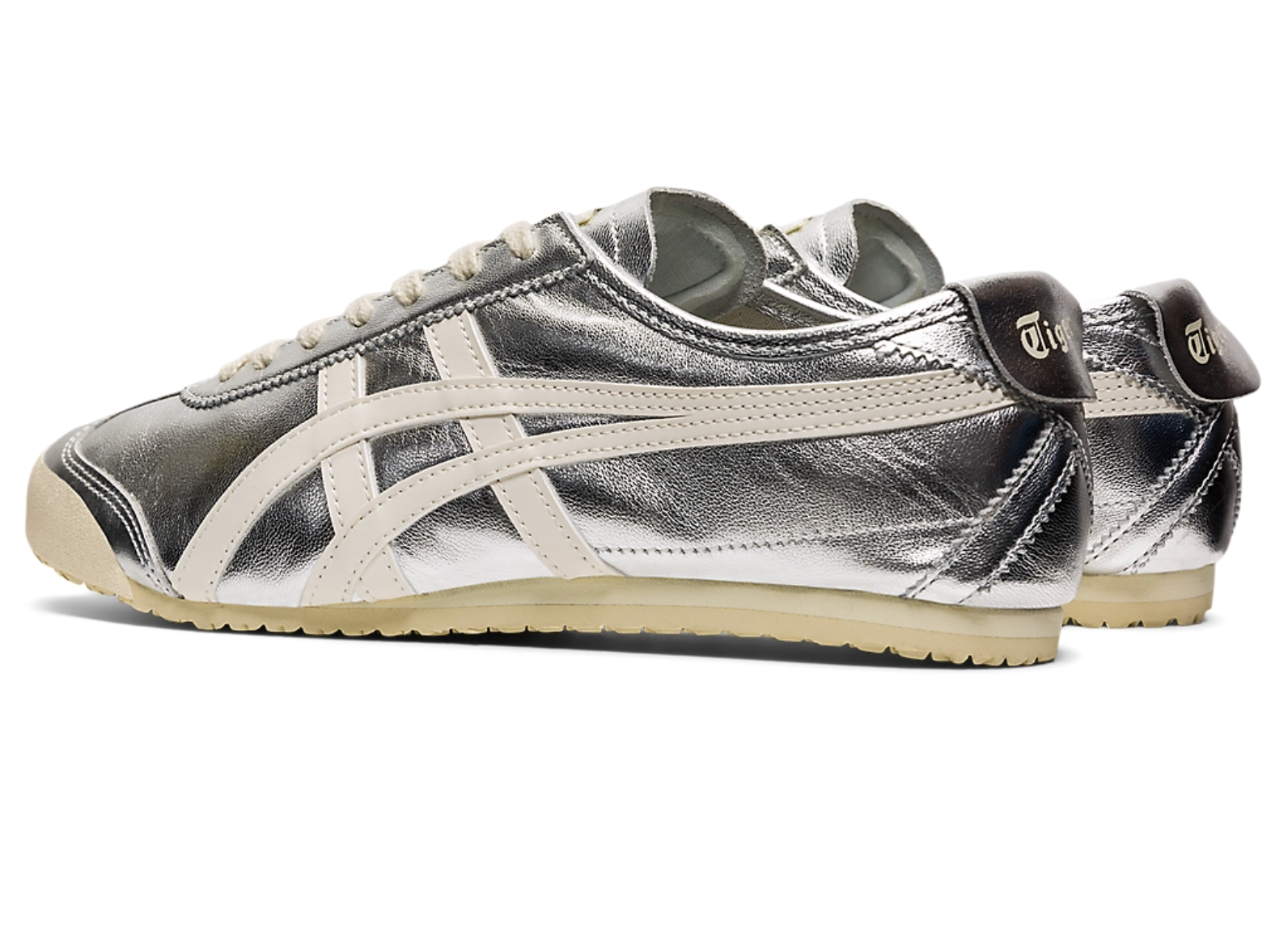 Onitsuka Tiger Mexico 66 Silver&White 鬼冢虎 墨西哥66德训鞋 银色+白色