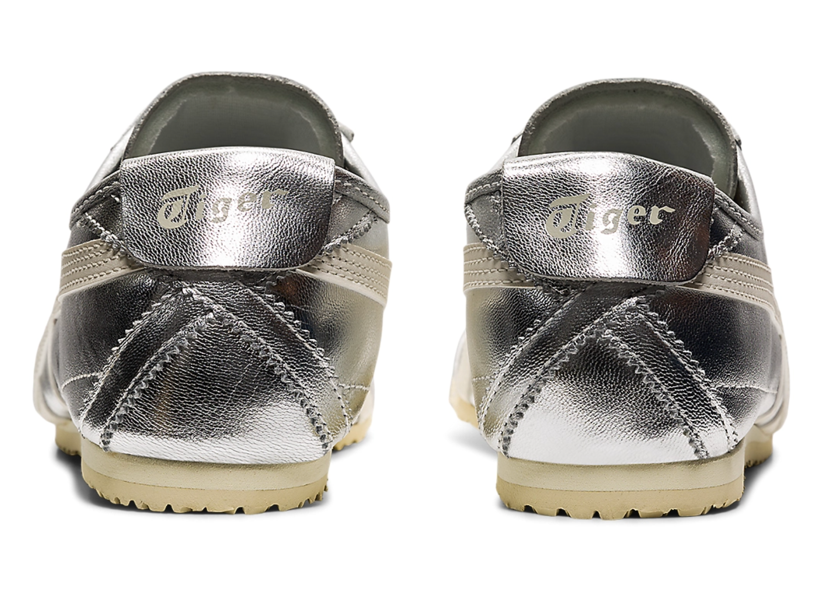 Onitsuka Tiger Mexico 66 Silver&White 鬼冢虎 墨西哥66德训鞋 银色+白色