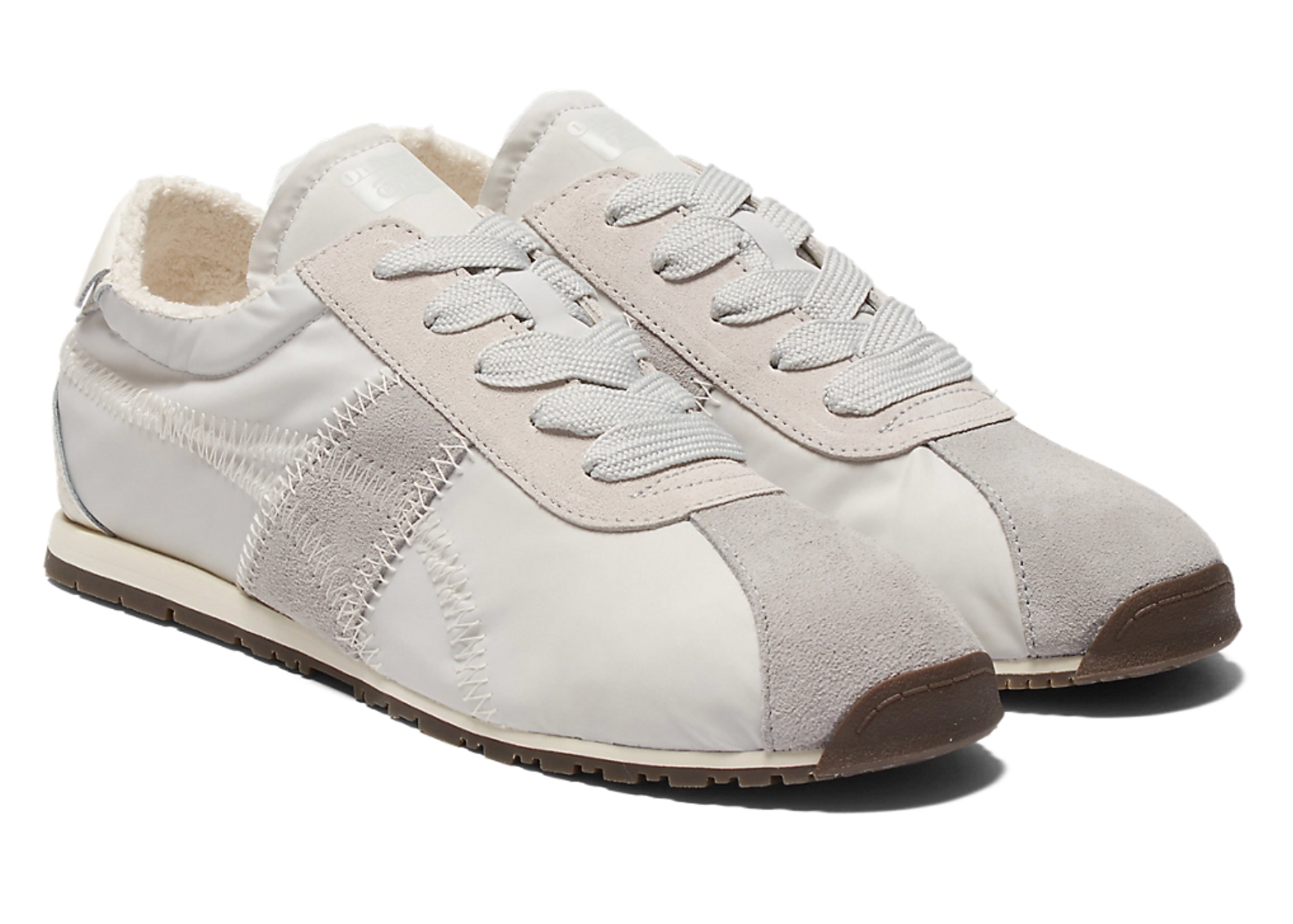 Onitsuka Tiger Corsair A55 Grey w/Extra lace 鬼冢虎 帆布皮革德训鞋 灰色 多配一双鞋带