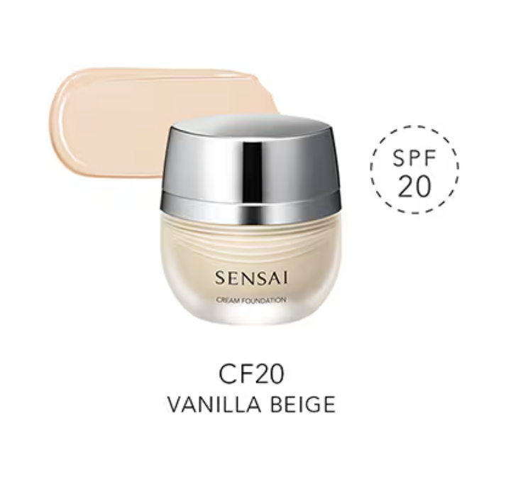 Sensai Cream Foundation 丝光溢彩CP粉底霜 30ml SPF20