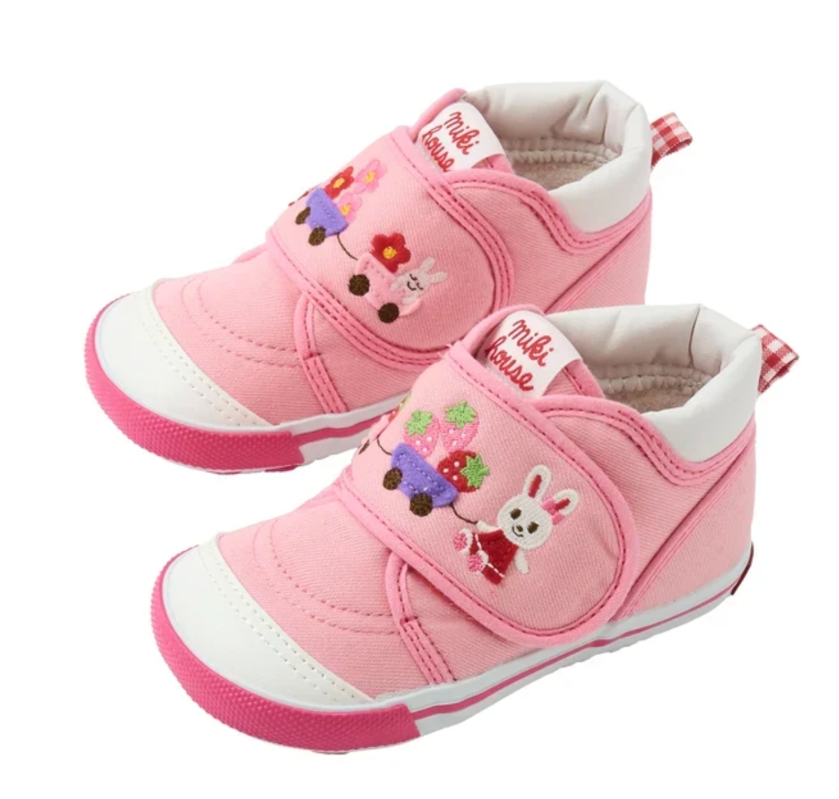 Mikihouse Kids Pink Color Shoes 第二阶段粉色童鞋（No Shoe Box 默认无盒）