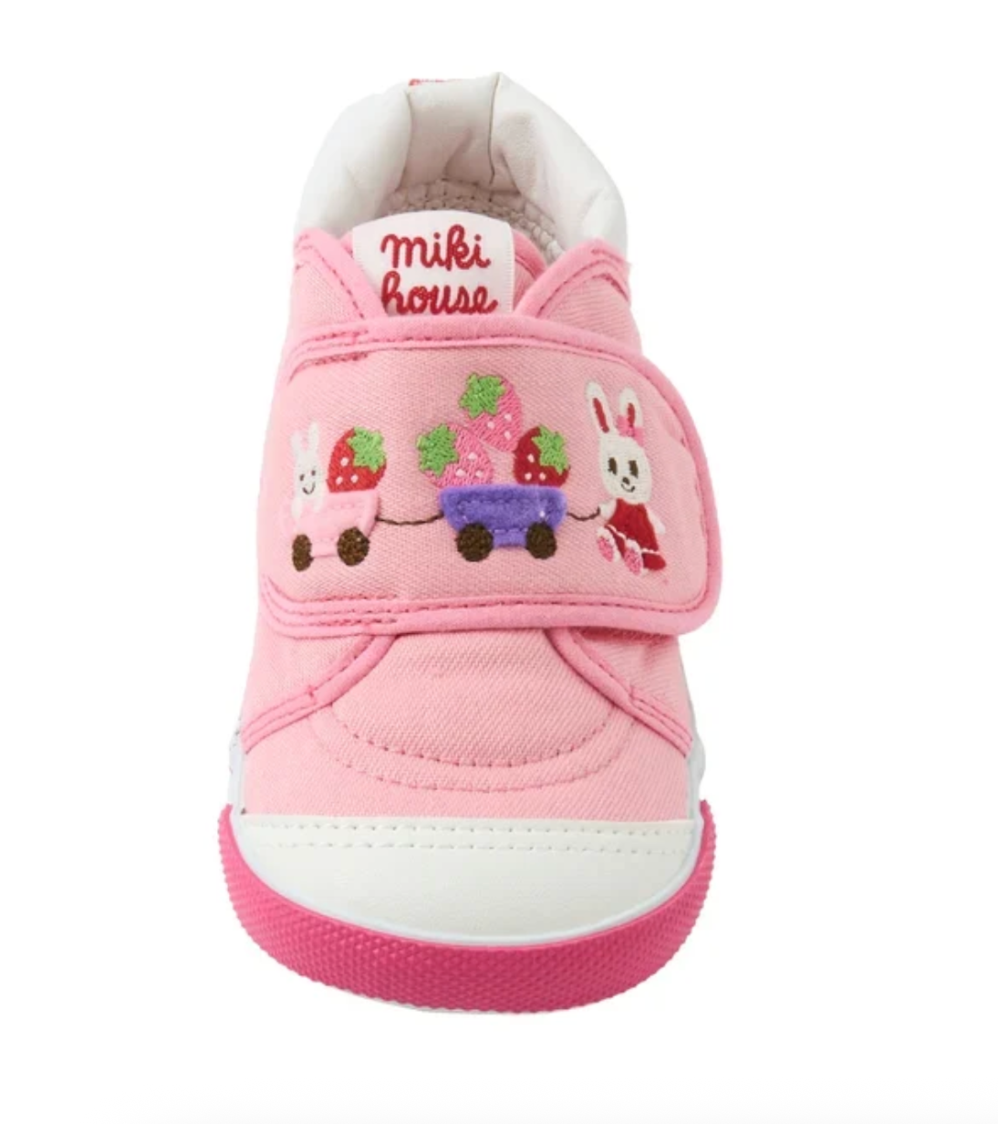 Mikihouse Kids Pink Color Shoes 第二阶段粉色童鞋（No Shoe Box 默认无盒）
