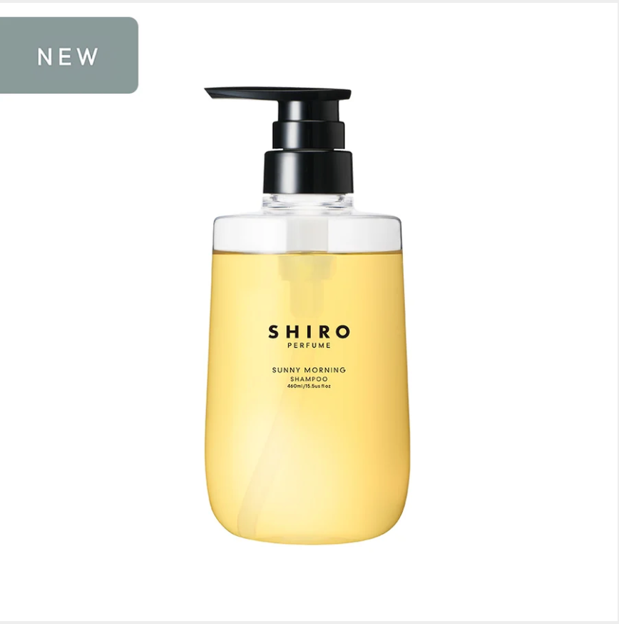 SHIRO PERFUME Sunny Morning Hair Shampoo  日本 SHIRO 阳光清晨 香水 洗发水460ml