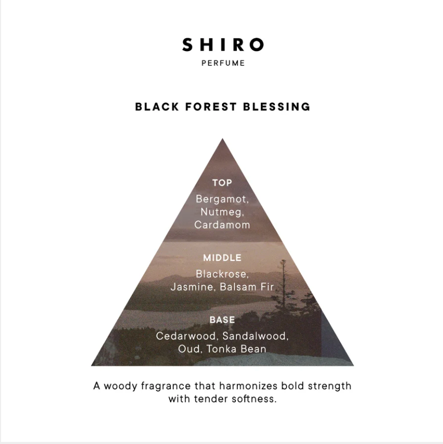 SHIRO PERFUME Black Forest Blessing Hair Shampoo  日本 SHIRO 黑森林的祝福 香水 洗发水 460ml