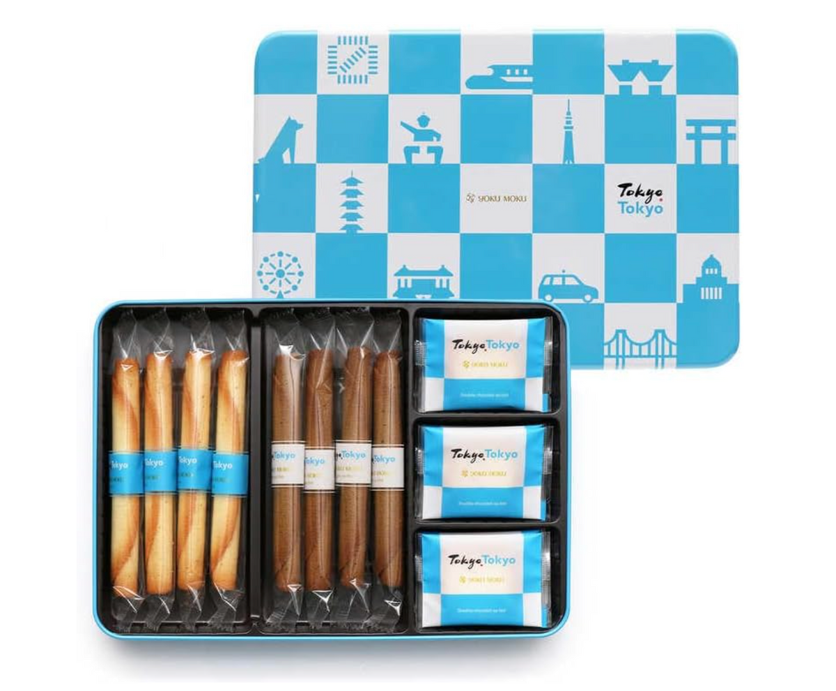 Yokumoku Tokyo Cookie Assortment (TOKYO) Yoku Moku 东京限定综合曲奇礼盒（20件装）（exp：12/21/2026）