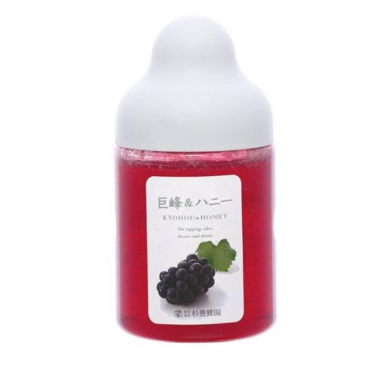 日本SUGI BEE GARDEN杉养蜂园 果汁蜂蜜水果冲饮 巨峰葡萄味300g（exp：07/29/2027）