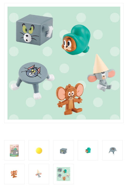 日本BANDAI 玩具入浴球 泡澡球 溶解后有玩具浮出【猫和老鼠系列】洋甘菊香味