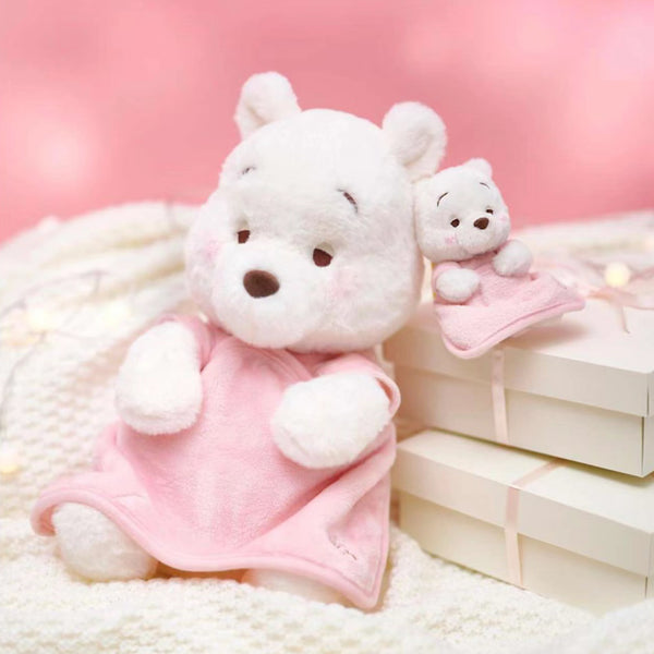 Disney - 小豆 White Pooh 系列小荳小型絨毛玩偶