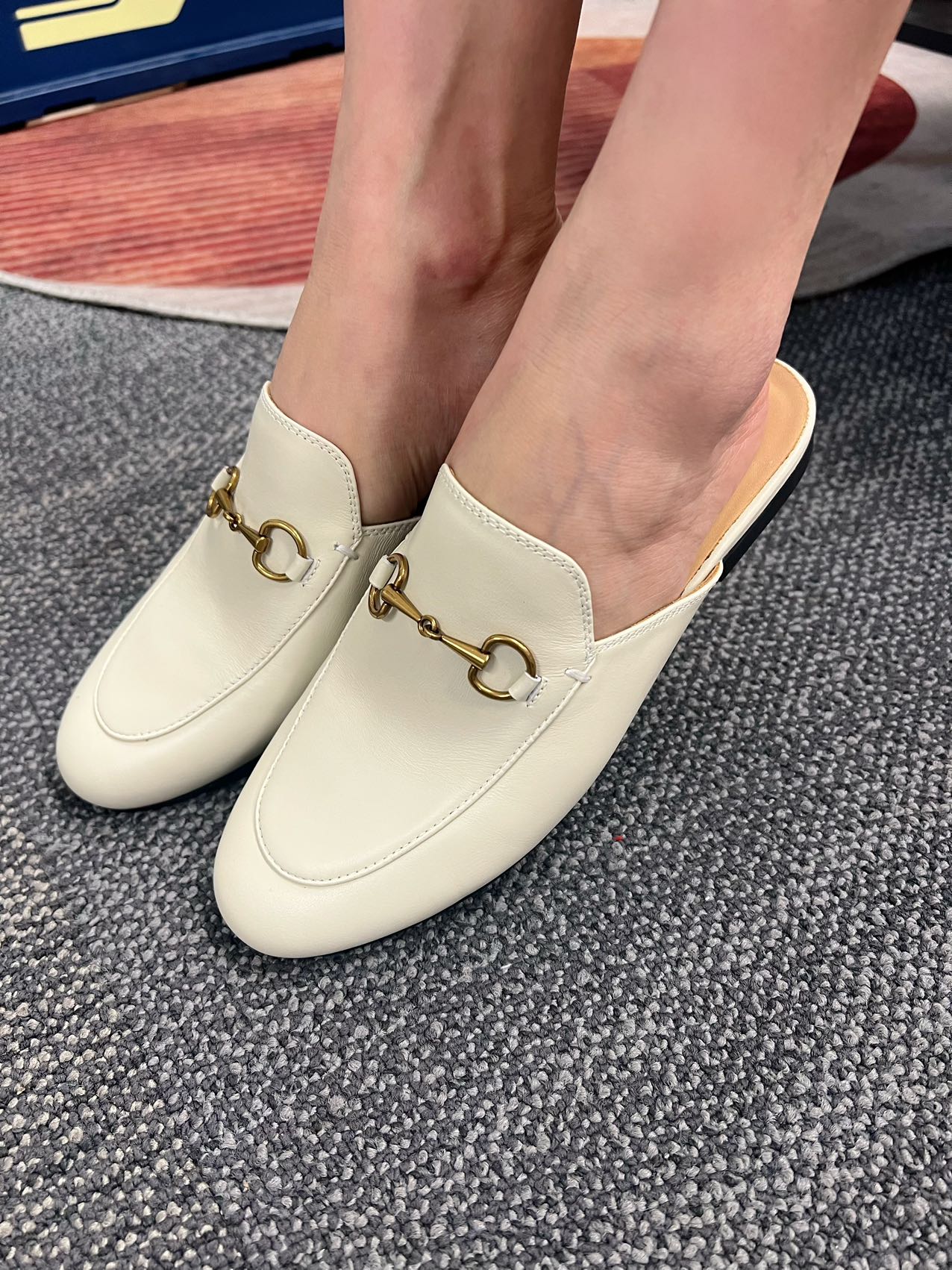 【Riko's collection】小牛皮半拖鞋 尺码35～40（没有半码）