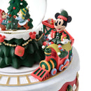 Disney圣诞 米奇米妮水晶球小火车