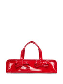 COMME des GARÇONS 川久保玲  CDG GIRL 蝴蝶结包 红色漆皮单肩法棍包
