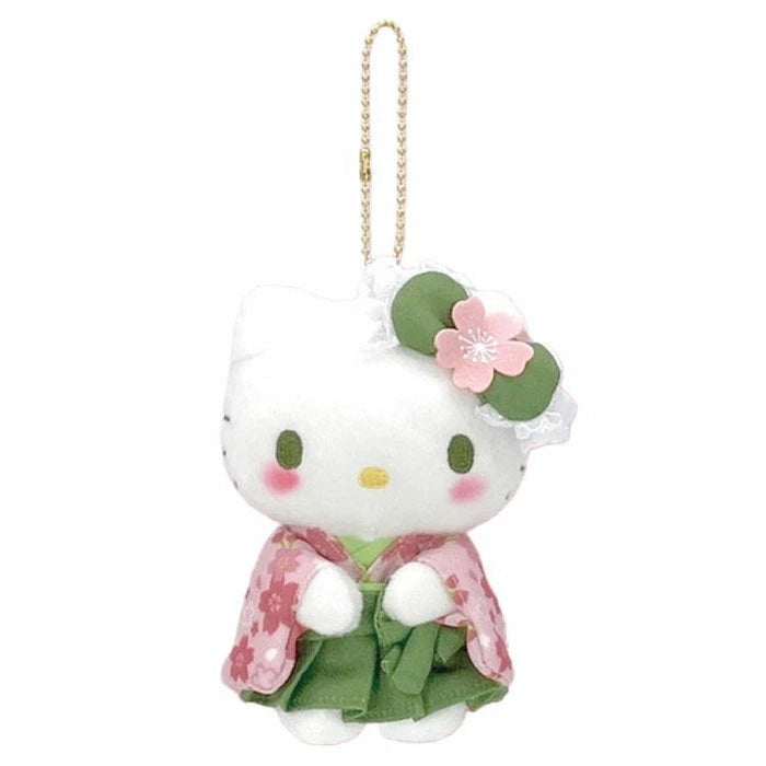 日本 SANRIO 三丽鸥 抹茶和服 kitty挂件