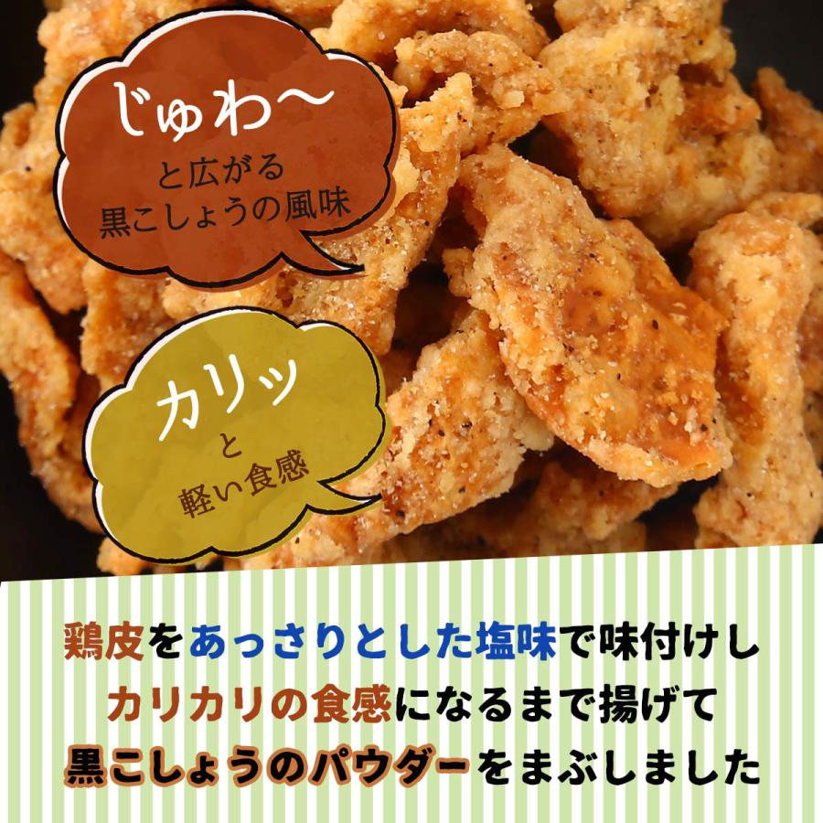Takemori Fried Chicken Skin Black Pepper 竹森 元祖脆炸鸡皮 黑胡椒口味 50g（EXP：12/20/2026）