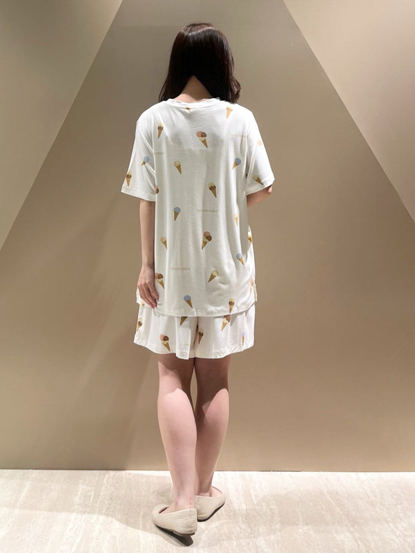 gelato pique  25春夏新品甜美小清新冰淇淋莫代尔印花Gp睡衣女家居服套装