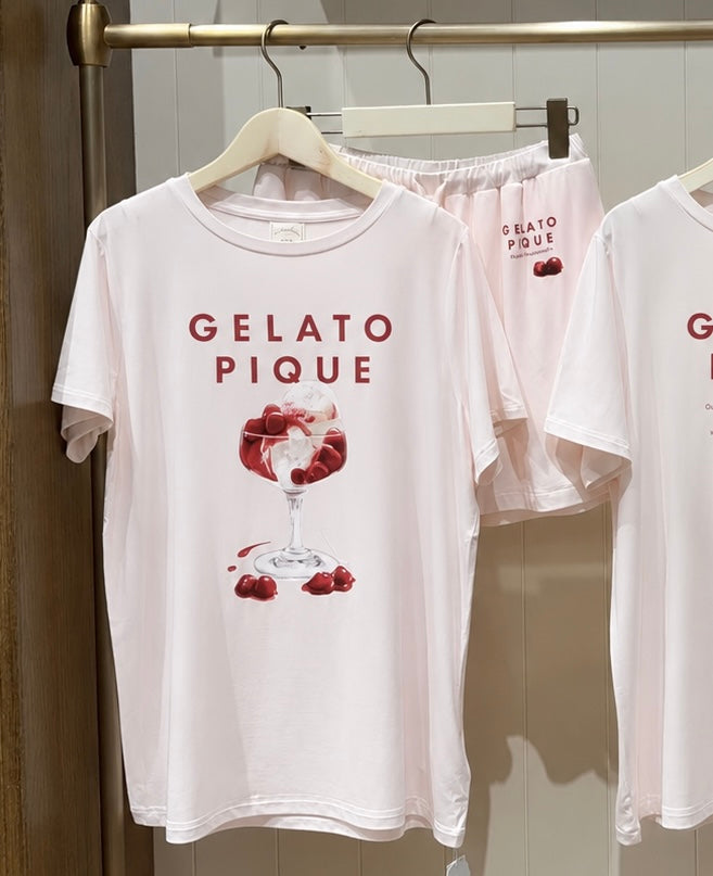 gelato pique  25夏季新品甜美小清新冰淇淋莫代尔印花睡衣女家居服套装