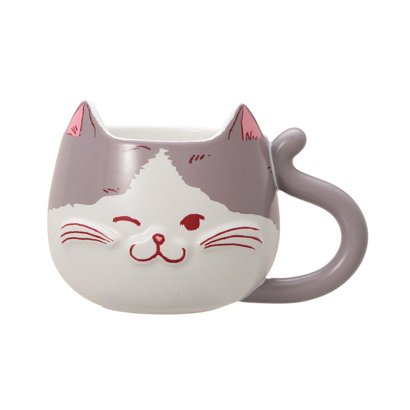 【pre-order】日本星巴克情人节限定 灰猫和茶猫马克杯355ml（日本1/14号发售）