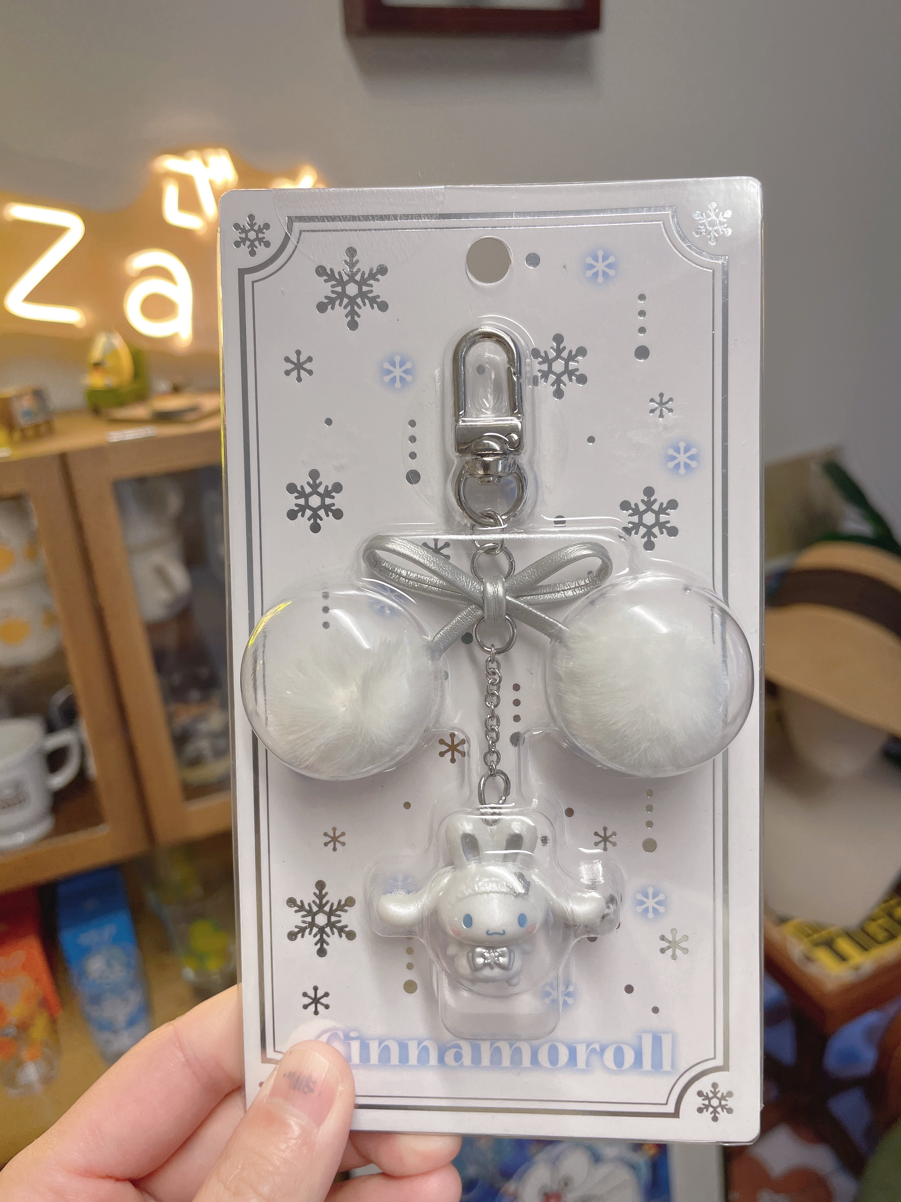 日本 SANRIO 三丽鸥 冬季雪兔国系列钥匙扣