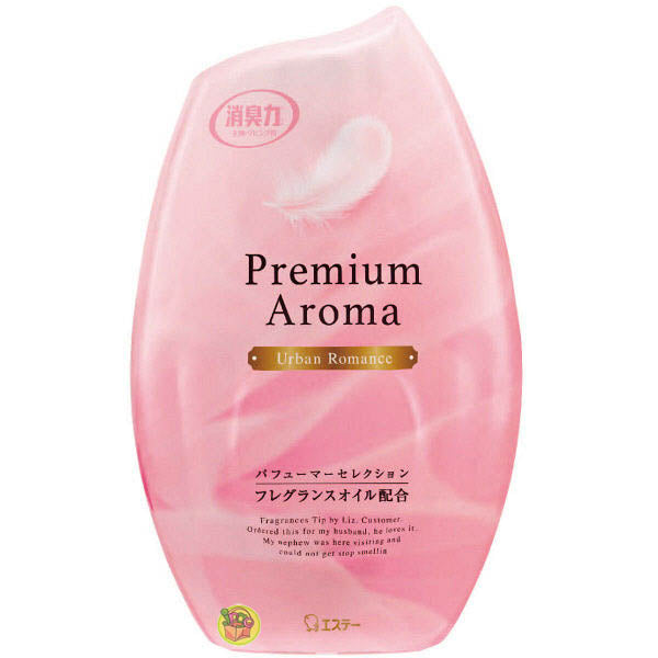 日本STエステー 消臭力 室内空气清新剂Premium Aroma系列 400ml Urban Romance香型