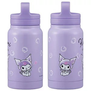 日本 skater 库洛米Kuromi  双重真空不锈钢保温杯/水壶 350ml 保温保冷  手柄款可提