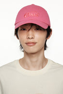 emis Halo Logo Ball Cap Hot Pink 韩国 emis 星星刺绣棒球帽 芭比粉