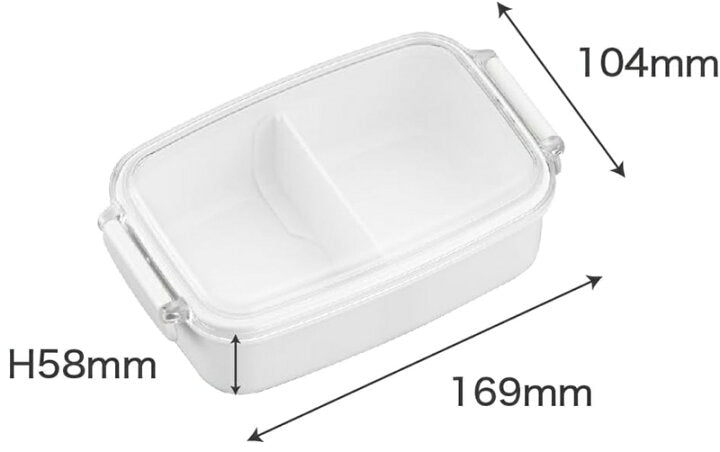 OSK X Sanrio Kuromi Lunch Box with Devider 库洛米单层抗菌便当盒 有隔板 500ml