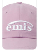 emis New Logo Ball Cap Dusty Pink 韩国 emis 新刺绣标棒球帽 雾霾粉（灰调粉紫）