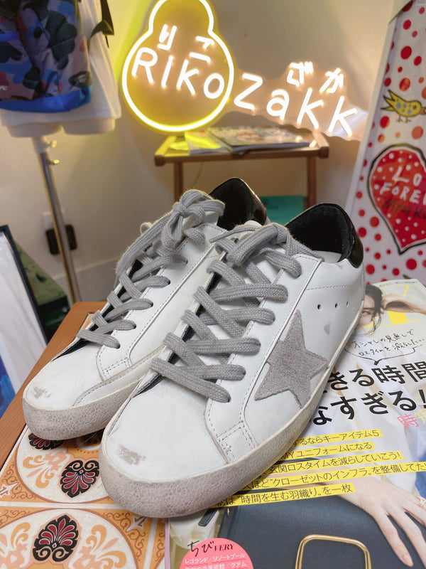 【Riko's collection】纯牛皮星星小脏鞋 尺码38（偏大适合38.5）
