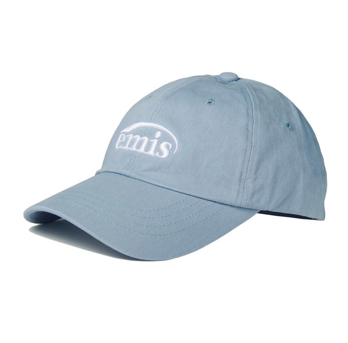 emis New Logo Ball Cap Pastel Blue 韩国 emis 新刺绣标棒球帽 粉蓝