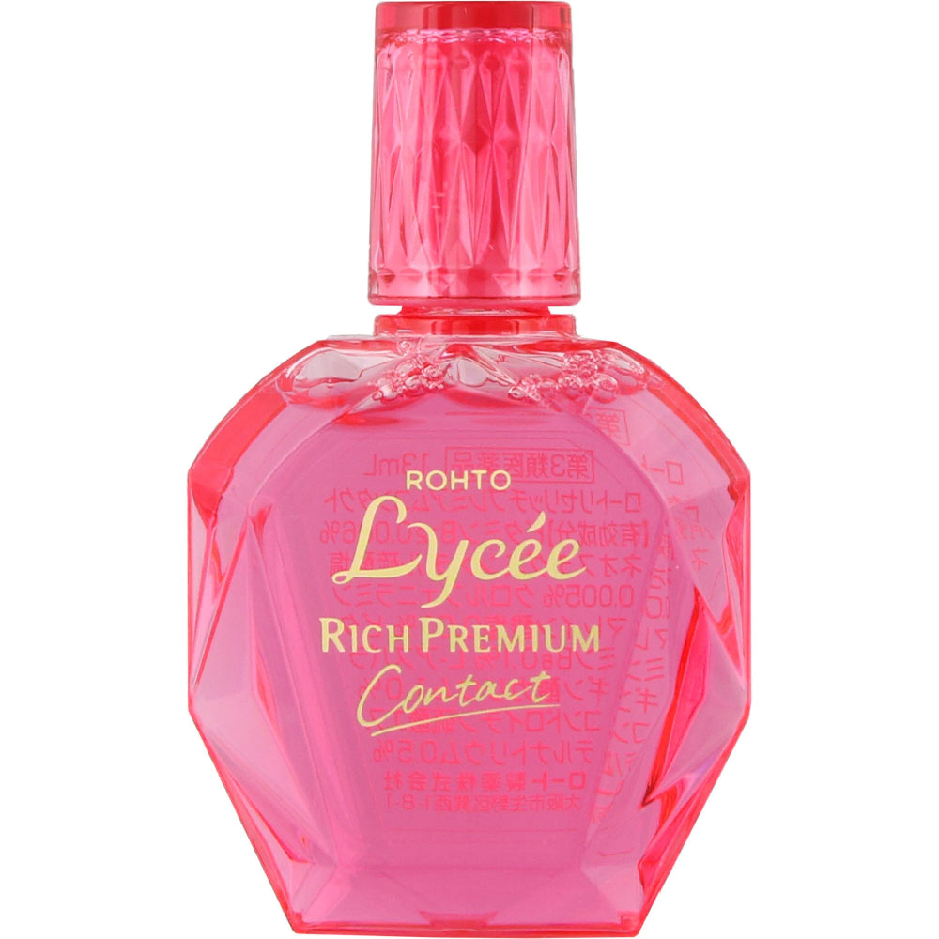 乐敦ROHTO LYCEE 小红花豪华版滋润眼药水13ml 可带隐形眼镜用（03/2027y）