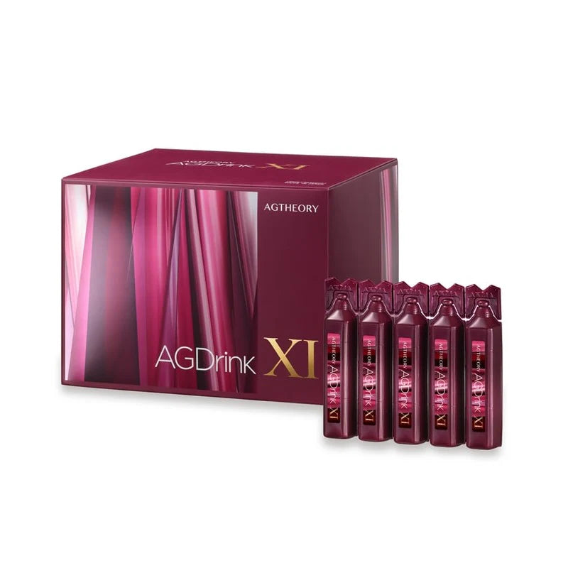 日本AXXZIA晓姿 2025新升级 AG Drink Ⅺ 抗糖口服液 黑加仑菠萝风味 25ml*30支 华妃娘娘蒋欣同款