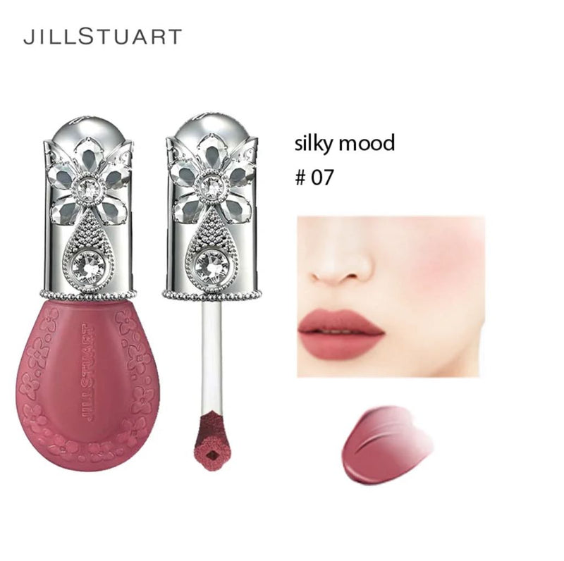 日本JILL STUART 樱花季套装礼盒 内含 樱花唇颊唇釉两用#07 +珠光眼影膏 #09