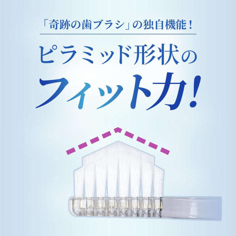 日本abema奇迹牙刷 细软毛牙刷 成人高密度 万根纳米毛 牙龈敏感  1枚入