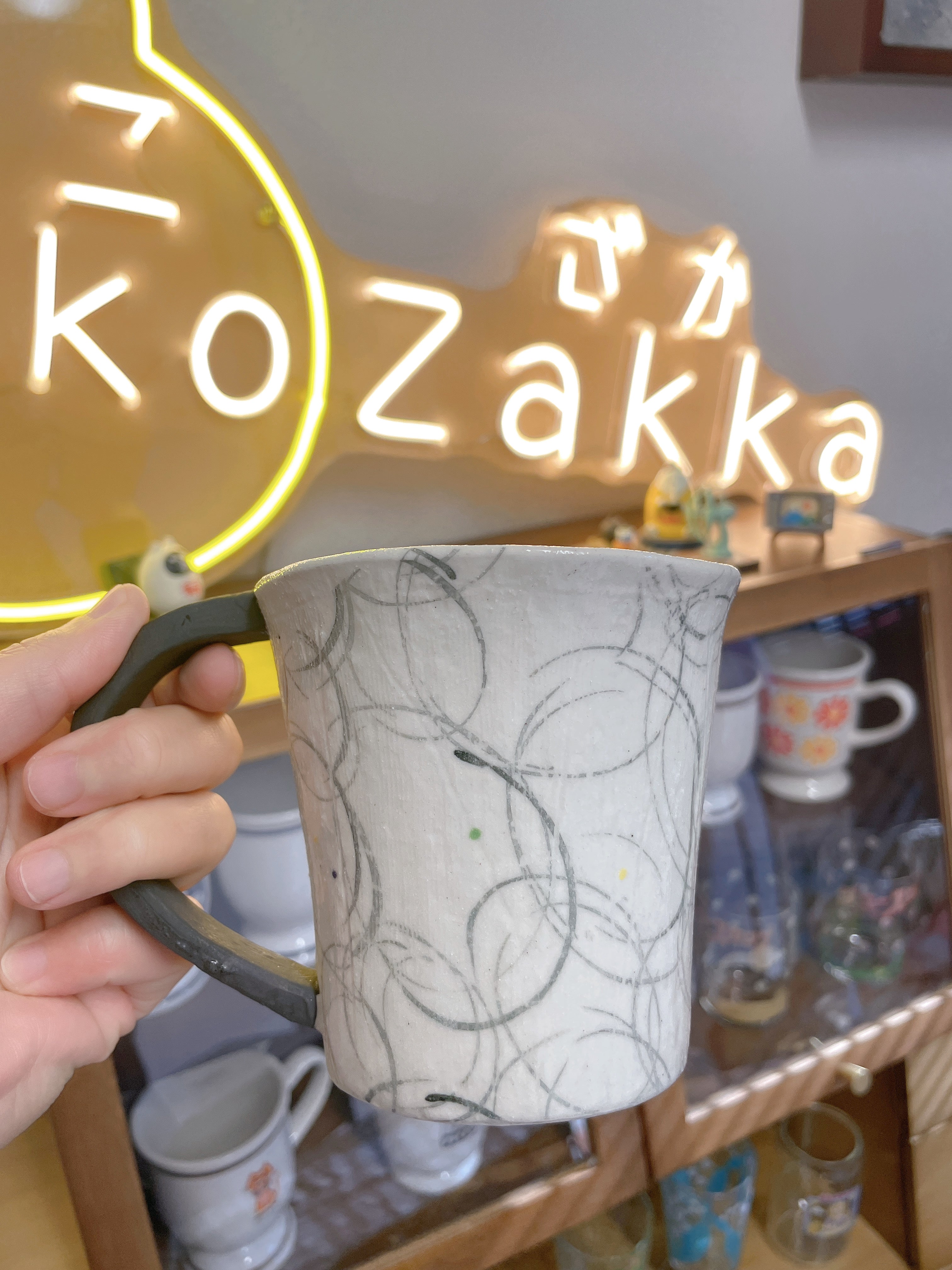 日本 日式陶瓷咖啡杯 马克杯 下午茶高级感小众杯子49455