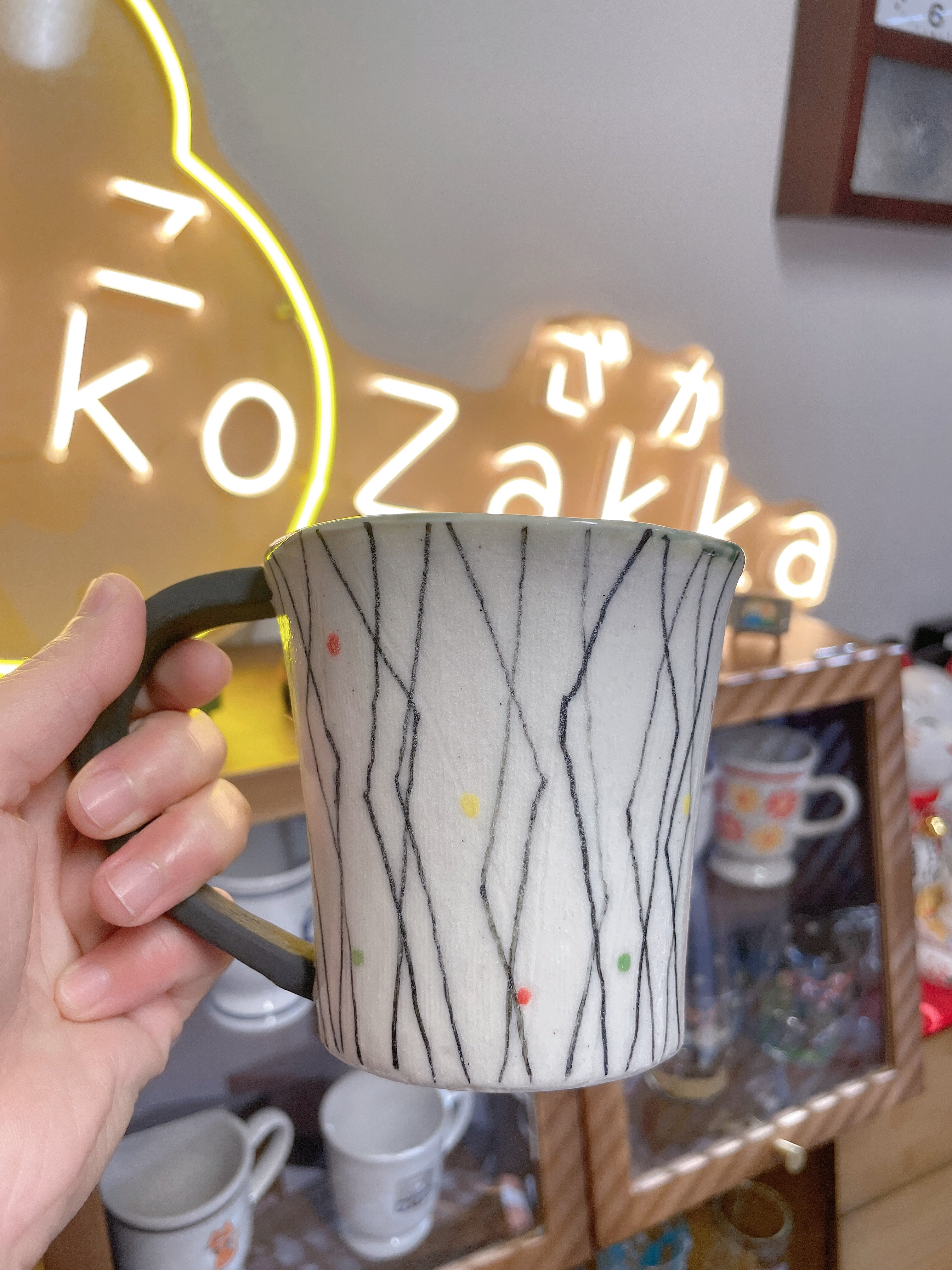 日本 日式陶瓷咖啡杯 马克杯 下午茶高级感小众杯子49069